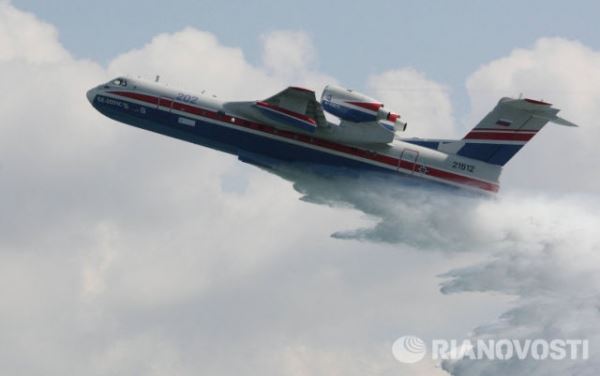 Российский двигатель ПД-8 для самолета-амфибии Бе-200 должен быть создан за пять лет - Минпромторг РФ