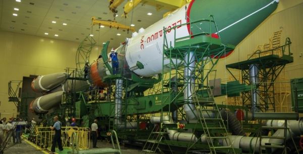 РОСКОСМОС. ЗАВЕРШЕНА ОБЩАЯ СБОРКА РКН «СОЮЗ-2.1А»